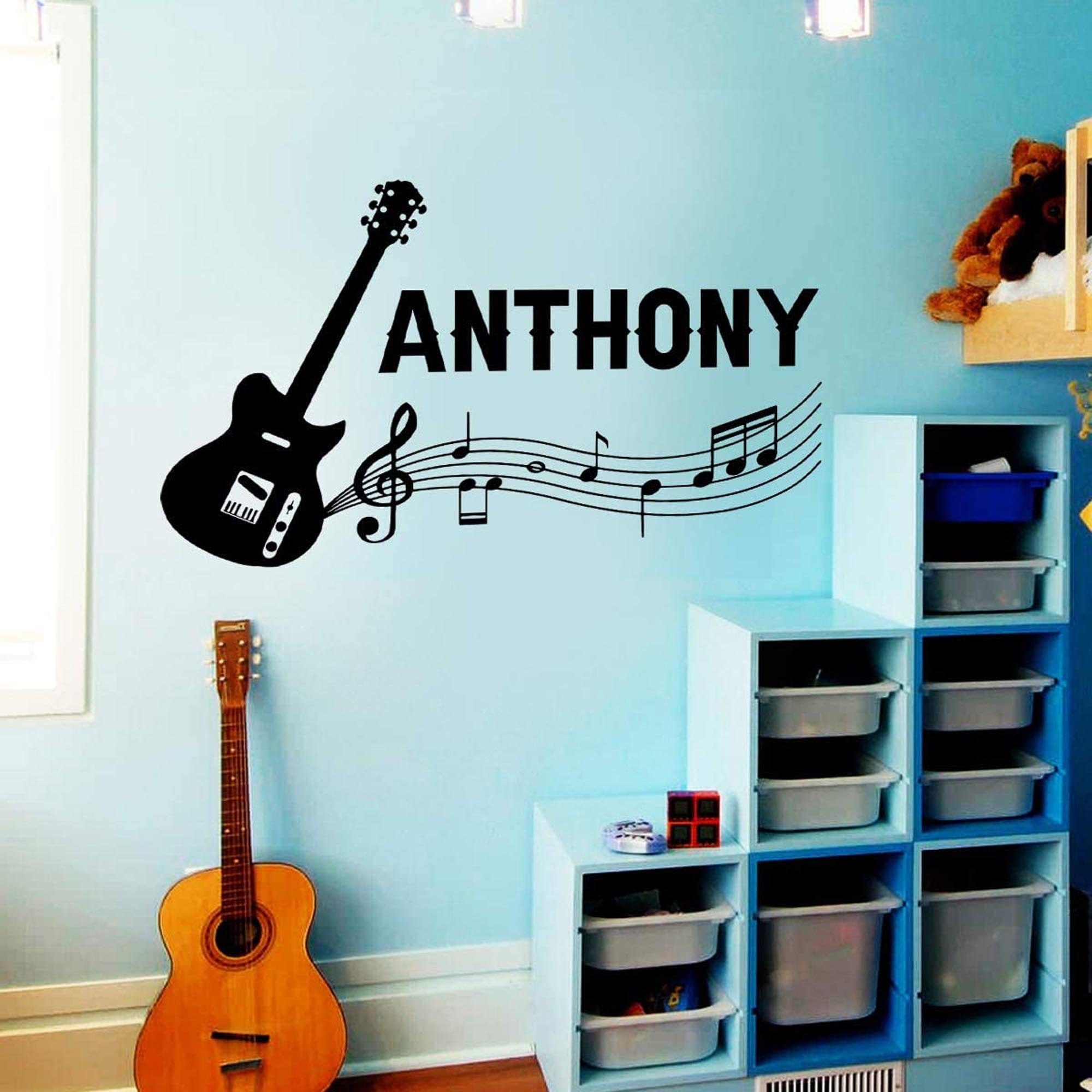 Guitar Mural - Etsy, image size:2000x2000