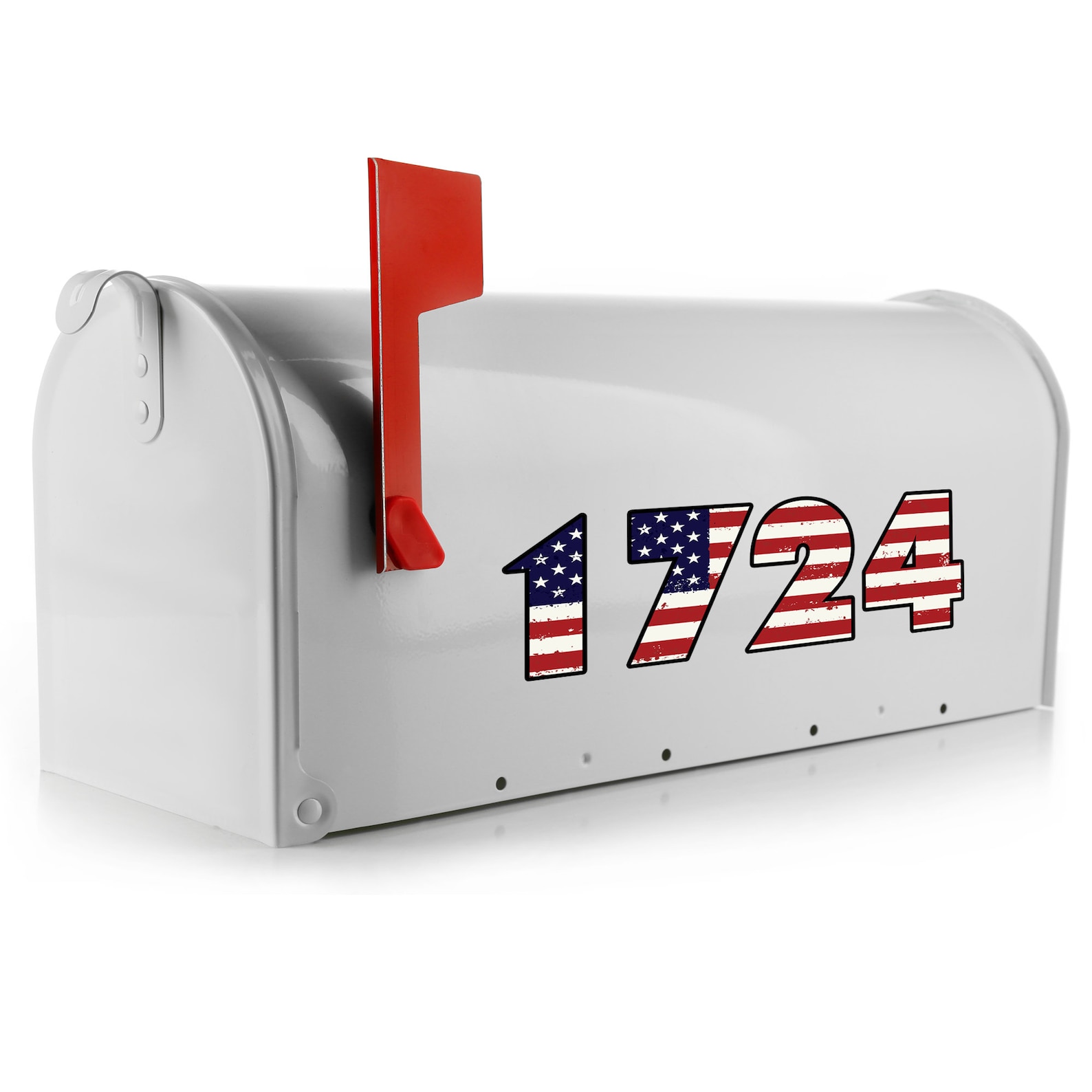 Mailbox Flag Custom Mailbox Decal Mailbox Decor Mailbox Etsy