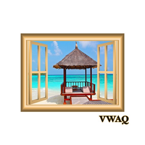 Get Vinylwandkunst strand HD Vinylwandkunst Strand