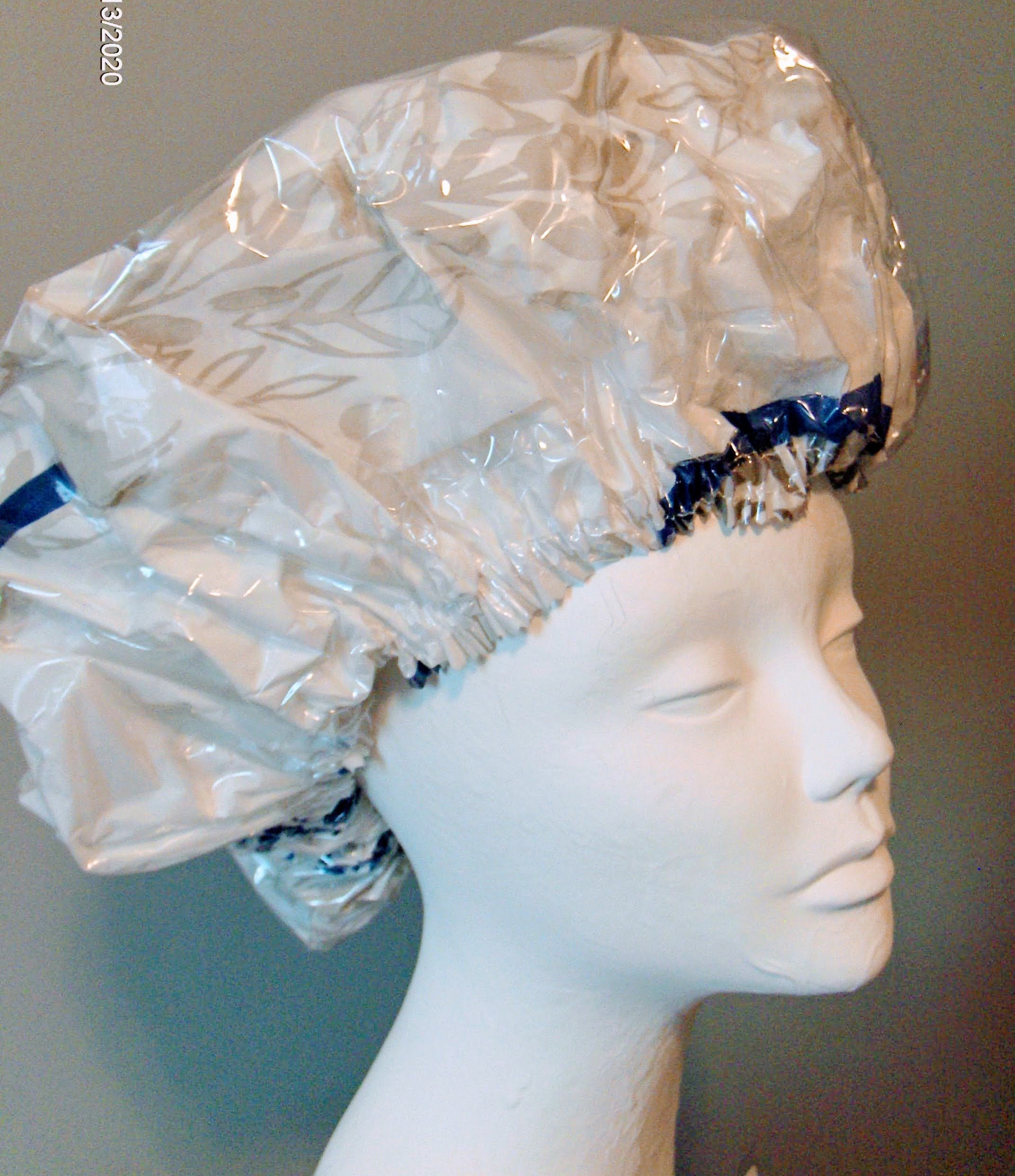 Water Resistant Jumbo Shower XL Shower Cap for Curly Etsy