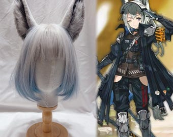 Diadema con orejas de caballo, disponible a medida, disfraz de caballo para cosplay, orejas de caballo peludas, piel sintética.