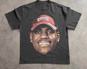 Vintage King James Big Head PNG, T-Shirt Design (300 DPI)
