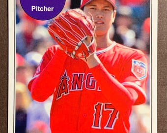 SHOHEI OHTANI Rookie Card - 2O18 Collector Customs Vintage #17 (RC)