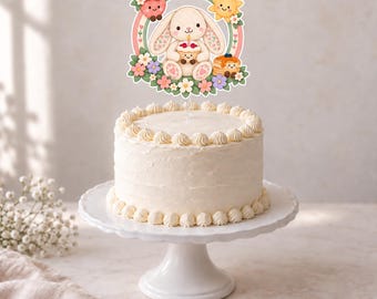 Jellycat Style Cake Topper