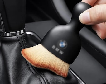 For BMW M Cleaning Brush Car Interior BMW Logo Leather Accessories Gift 3 Series