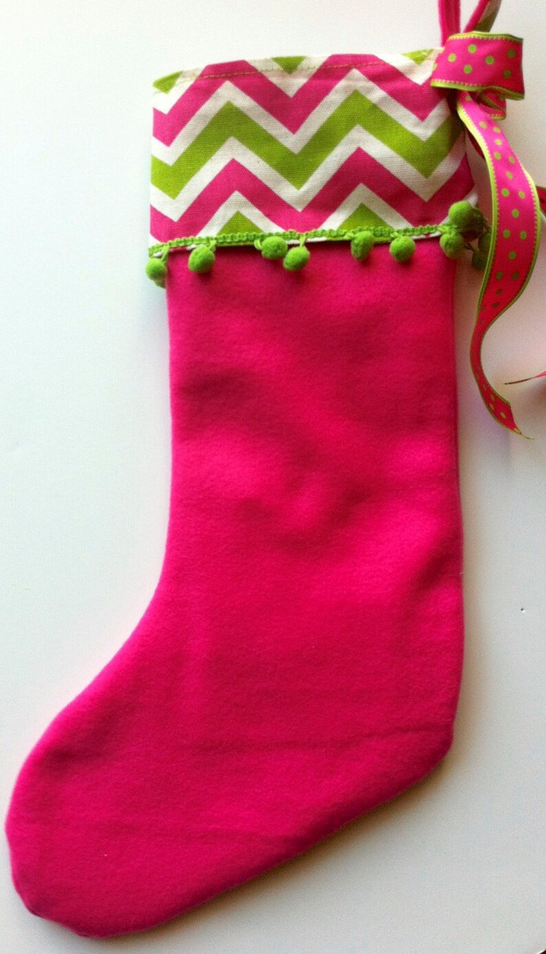 Girls Christmas Stocking Etsy