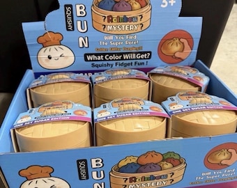 x1 New 2026 Stress Relief Dumpling Squishies & Dumplings Squishy Bun - Popular