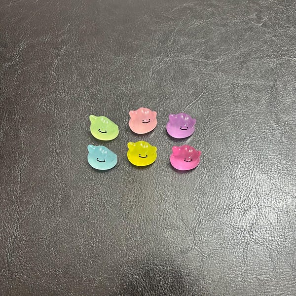 Rainbow Ditto Pokemon Set Collection (6 pieces)