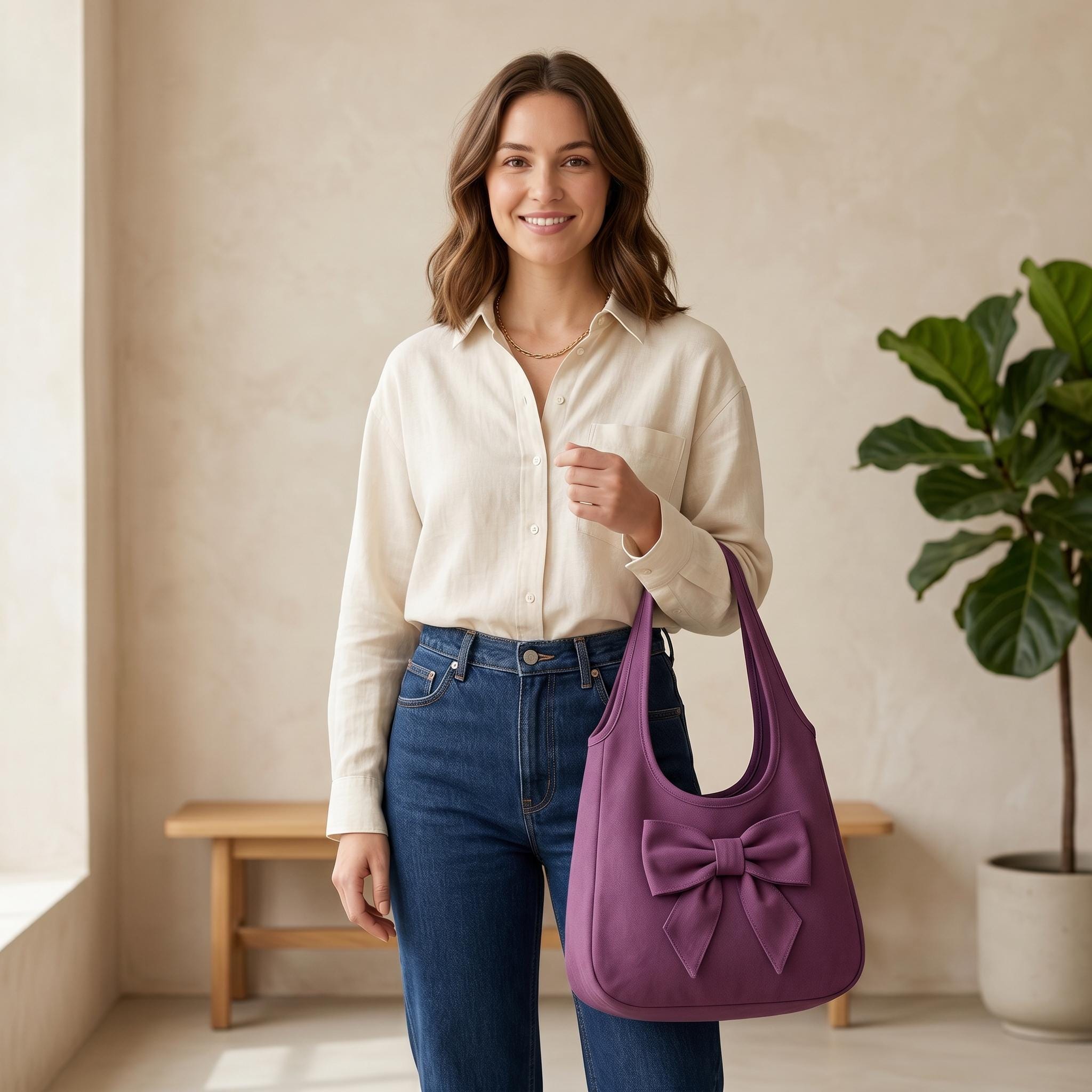 DIY Hobo Bag Sewing Pattern PDF | Slouchy Shoulder Bag Pattern | A0 A4 ...