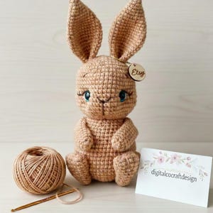 Bunny Amigurumi Crochet Pattern – Easy Beginner Plush Toy Tutorial (PDF Download)