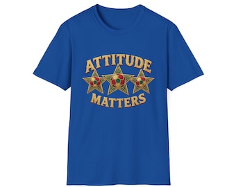 Attityd Matters-stjärntröja | Retro kamouflage-tröja med stjärnor