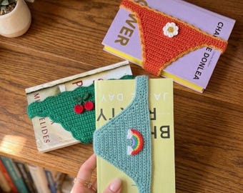 Crochet Bookmark Pattern PDF | Easy Beginner Book Thong | Instant Download