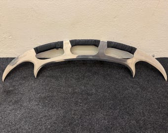 Star Trek Klingon Bat'leth– Full Size Polish Steel Cosplay Gift Prop With Leather Cover