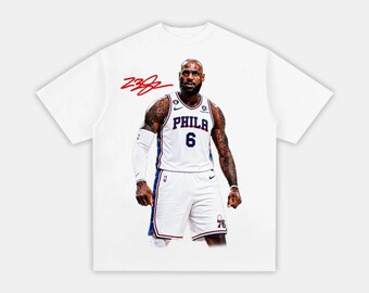 Basketball King Graphic Tee Bron Classic Tee, James Masked Design Shirt, Vintage Court Streetwear, Sports Fan Outfit, Retro Tshirt