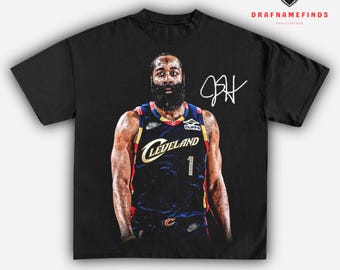 Youth + Adult James Harden "Cavs" Tee, James Harden T-shirt, Cleveland Basketball, Graphic Tees, Classic Unisex T-shirt, Retro Y2k Cotton