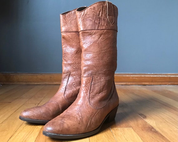 Vtg 70s 80s Banana Republic Travel & Safari Co Boots