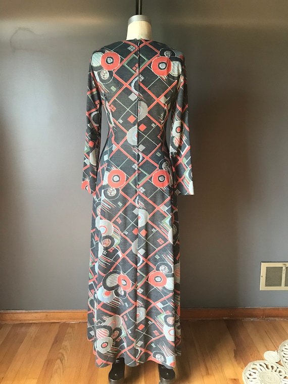 Vtg 70s Avalon Classics Maxi Dress - image 8