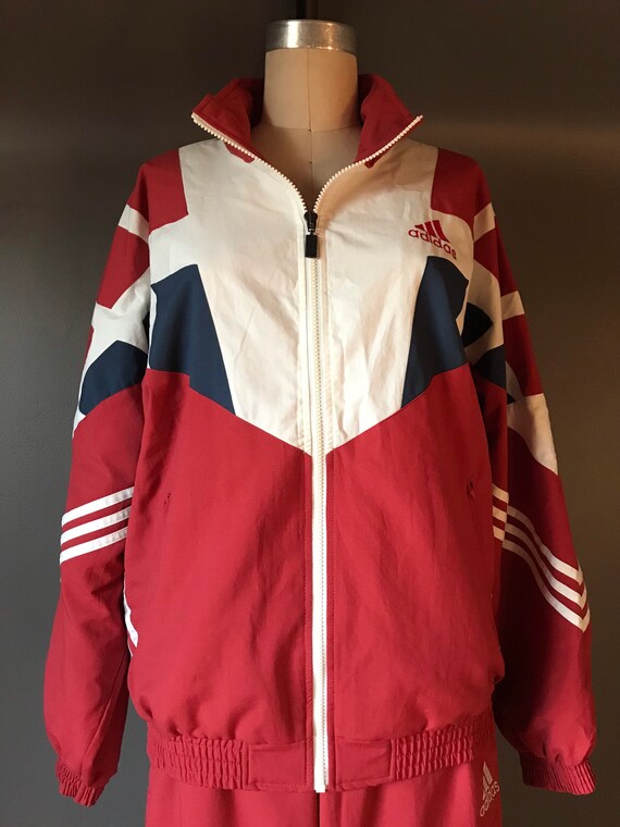 Vtg 90s European Adidas Tracksuit - image 5