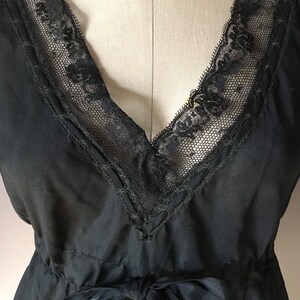 VTG Christian Dior noir nuisette nounours image 4