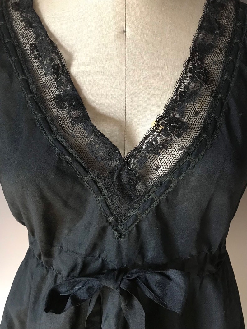 VTG Christian Dior noir nuisette nounours image 4