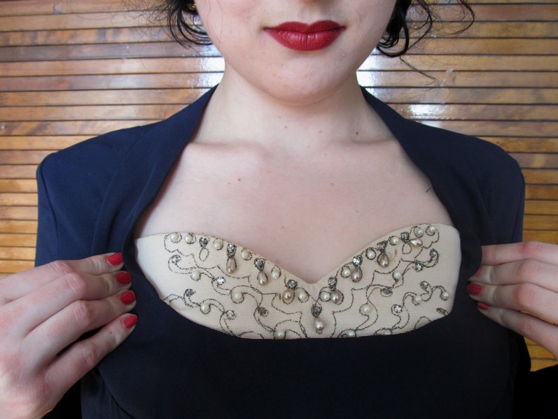 Vintage 1940s Paul Sachs Dress