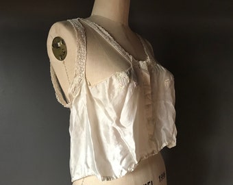 Vtg Edwardian Camisole Top