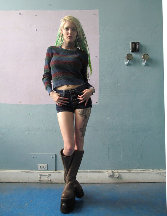 Vtg 70s Pierre Cardin Sweater / Sparkly Knit