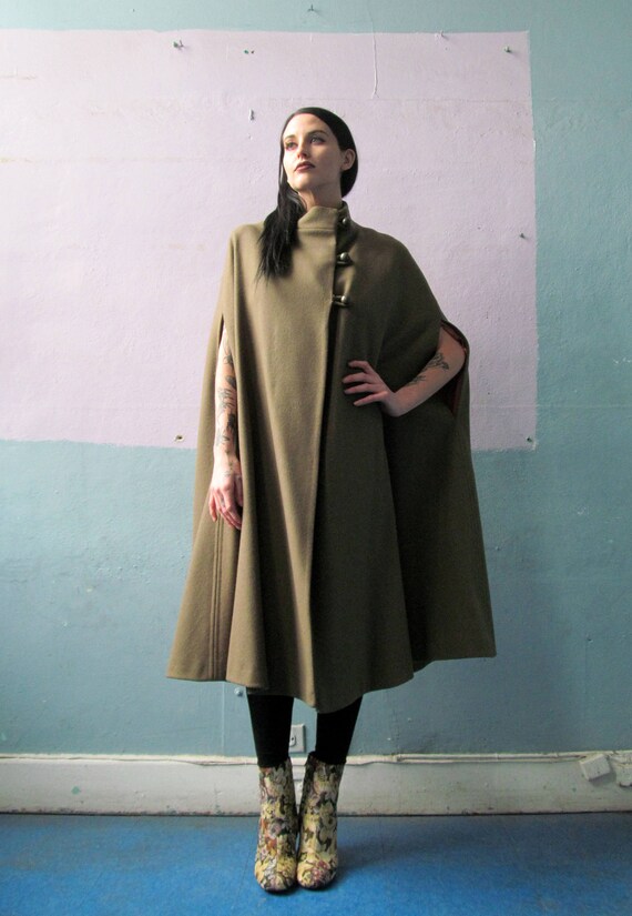 60s cape coat