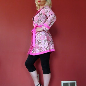 Vtg 60s Silk Jacket / Neiman Marcus image 3