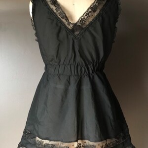 VTG Christian Dior noir nuisette nounours image 5