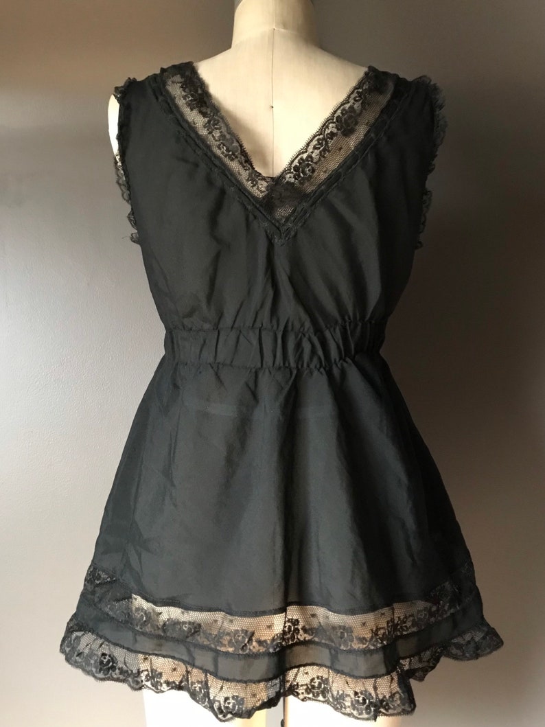 VTG Christian Dior noir nuisette nounours image 5