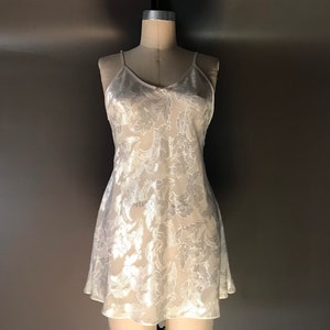 Vtg 90s Fredericks of Hollywood Babydoll Slip Dress image 1