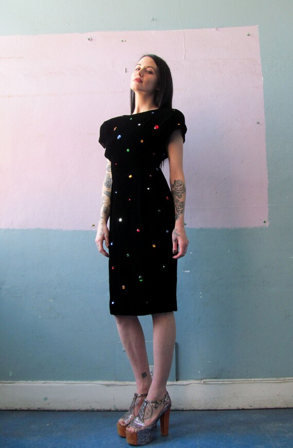 80s Sparkle Cocktail Dress Costume