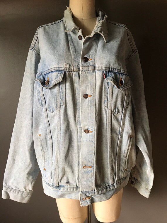 Vtg 80s 90s Levi’s Denim Jean Jacket - image 3