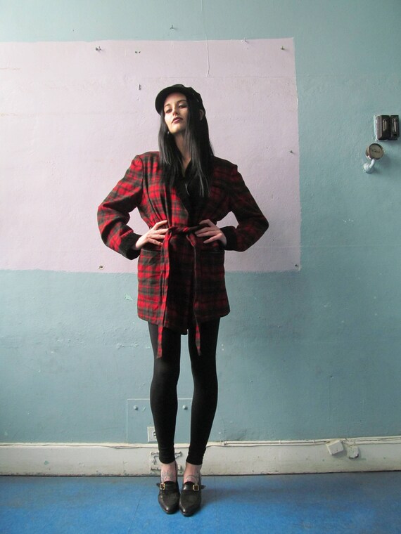Vtg Pendelton Robe / Smoking Jacket