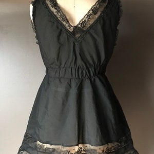 VTG Christian Dior noir nuisette nounours image 8