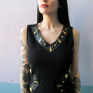 Vtg 90s Studded Dress / Warrior Princess image 7