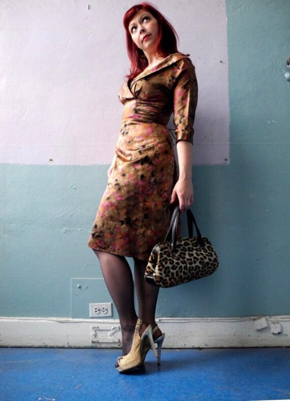 Vtg 60s R & K Originals Dress / Wiggle It / Bombs