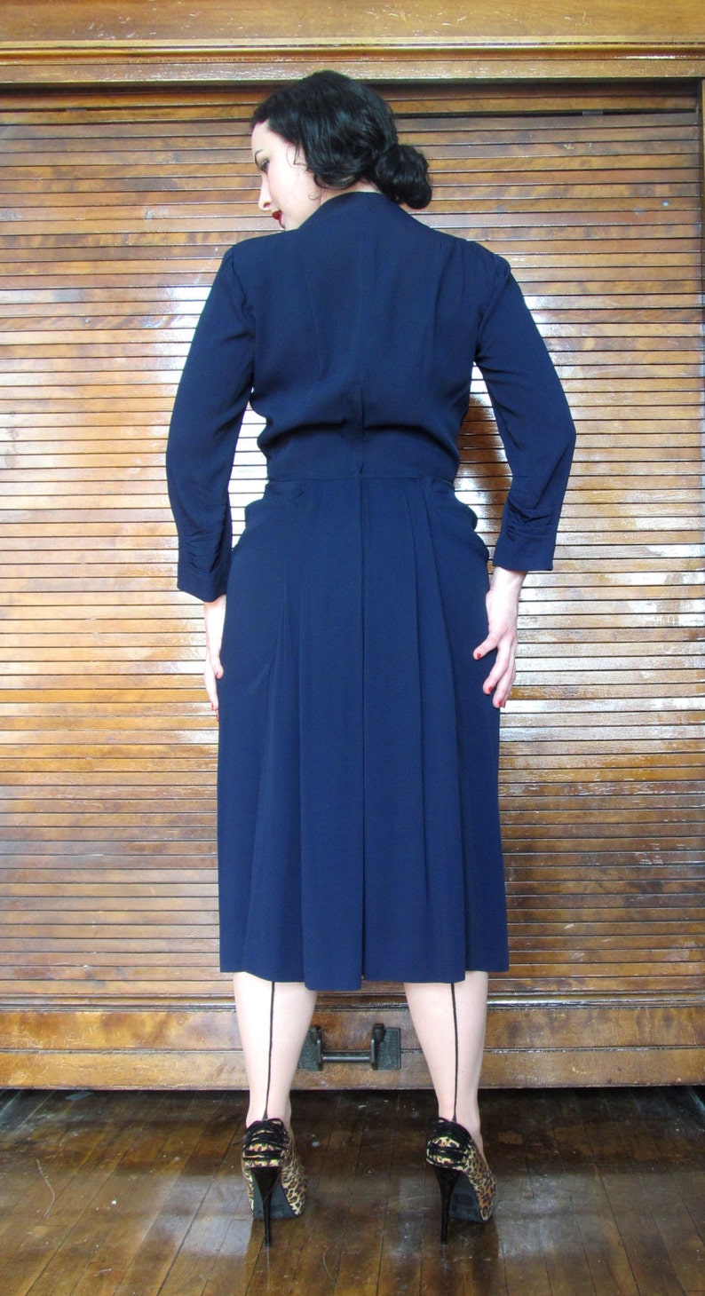 Vintage 1940s Paul Sachs Dress