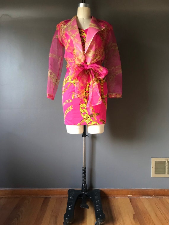 Vtg 80s 90s Novespazio Noboru Yamafuji Dress Set /