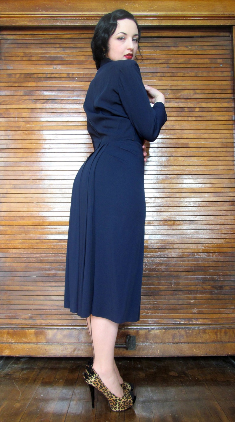 Vintage 1940s Paul Sachs Dress