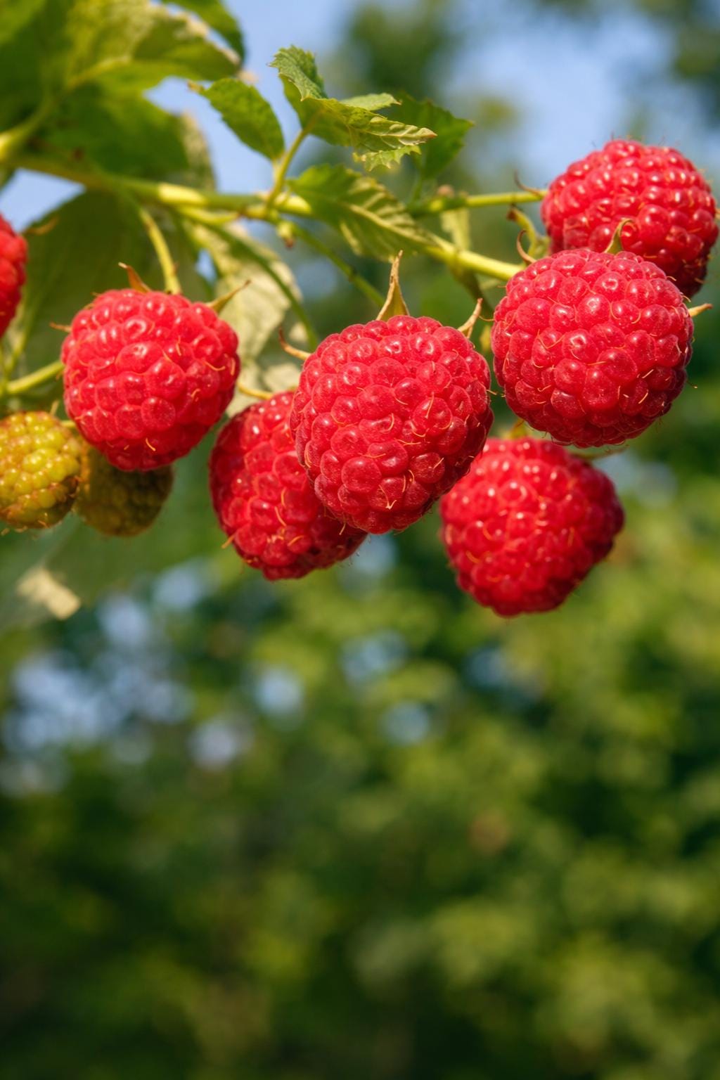 Gmo Raspberries 100 Raspberry Seeds Rubus Idaeus Sweet Berry Fruit Seeds Garden Plant ...