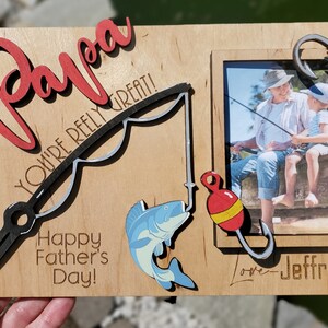 SVG File - Father&#39;s Day Fishing