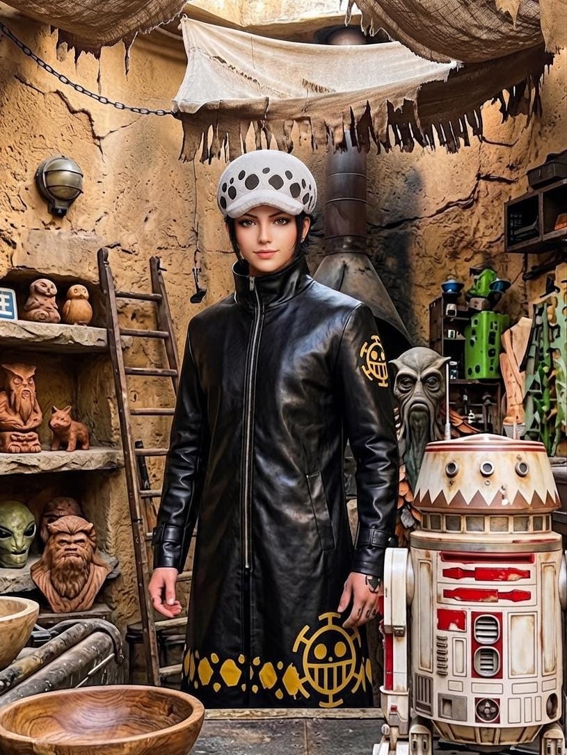 Trafalgar Law Coat - Etsy