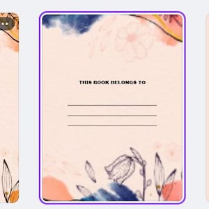 Puede incluir: Un conjunto de tres planificadores de tareas de oficina. El primer planificador tiene el texto "OFFICE TASKS PLANNER" con diseños florales y acuarela. El segundo planificador tiene el texto "THIS BOOK BELONGS TO" con líneas para escribir. El tercero es una hoja de tareas diarias.