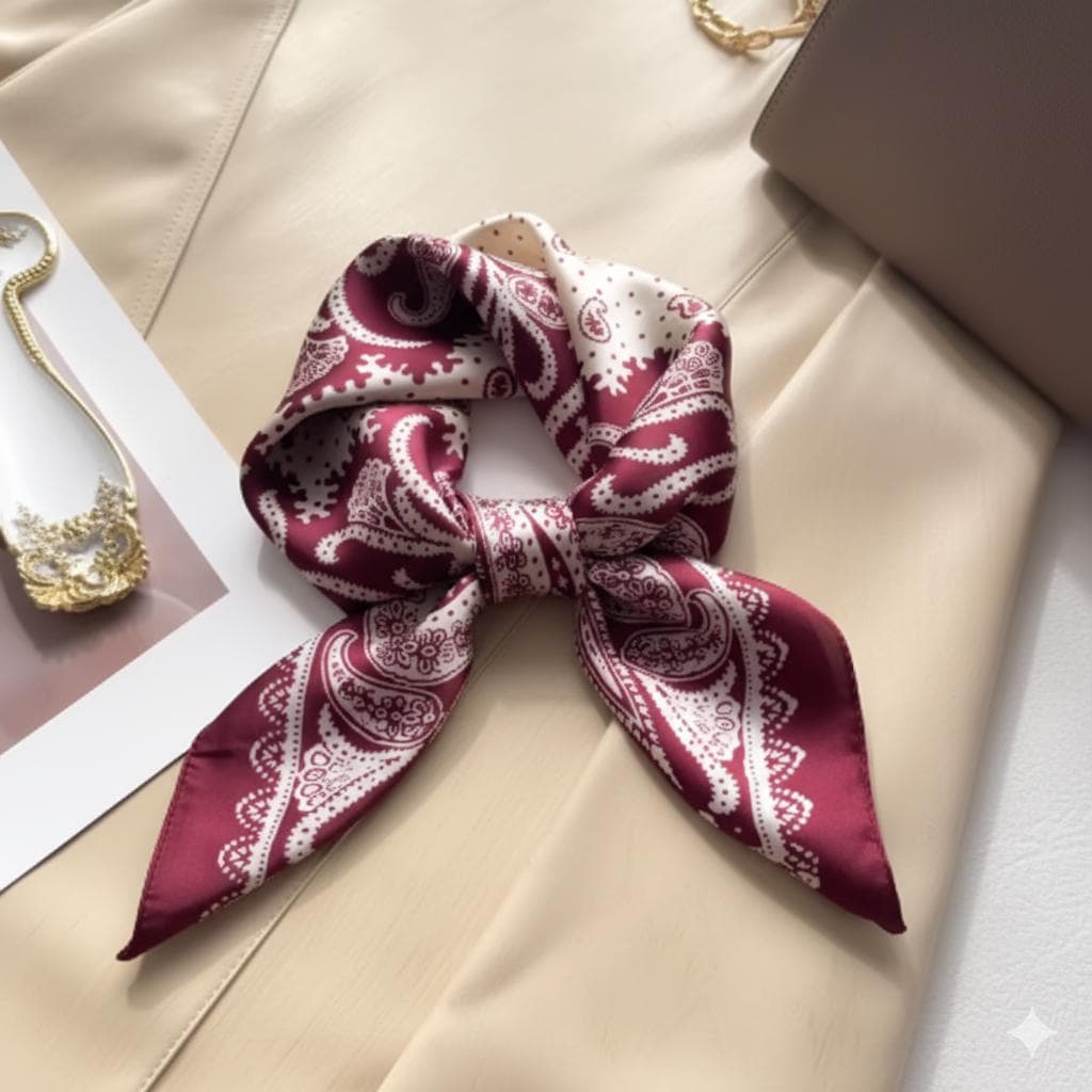 Foulard Pirate Médiéval Homme En Coton 100% – Triangle Fidegart, Style Viking & Corsaire Authentique