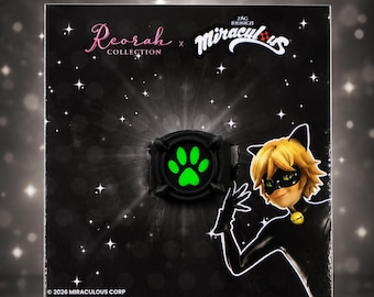 Anillo de Cat Noir con licencia oficial de Miraculous