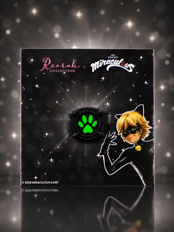 Miraculous Officially Licensed, Cat Noir Ring