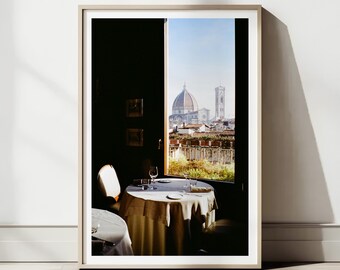 Florence Italy Printable Wall Art: Film Photography Analog Digital Download