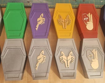 Star Wars Sabacc deck and dice case, Custom Painted